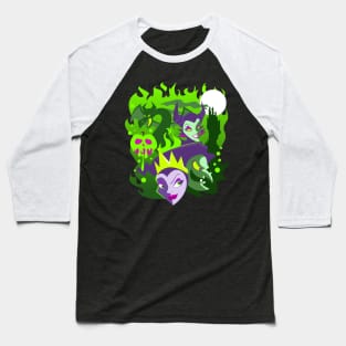 Neon Villains Baseball T-Shirt